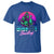 Funny Bigfoot Bowling Vaporwave Gift T Shirt - Wonder Print Shop