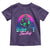 Funny Bigfoot Bowling Vaporwave Gift Toddler T Shirt - Wonder Print Shop