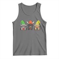 Funny Highland Cow With Kinara And Presents Cultural Pride Gift Tank Top - Wonder Print Shop