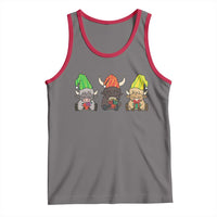 Funny Highland Cow With Kinara And Presents Cultural Pride Gift Tank Top - Wonder Print Shop