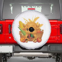 Cute Highland Cow With Kwanzaa Kinara And Presents Spare Tire Cover African Heritage Gift - Wonder Print Shop