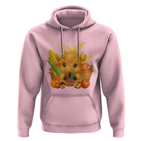 Cute Highland Cow With Kwanzaa Kinara And Presents Hoodie African Heritage Gift - Wonder Print Shop