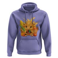 Cute Highland Cow With Kwanzaa Kinara And Presents Hoodie African Heritage Gift - Wonder Print Shop