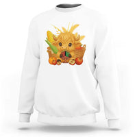 Cute Highland Cow With Kwanzaa Kinara And Presents Sweatshirt African Heritage Gift - Wonder Print Shop