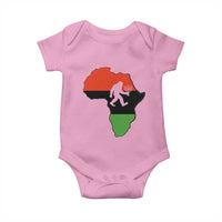 Funny Kwanzaa Bigfoot Lover Baby Onesie Festival Of Lights African Heritage Gift - Wonder Print Shop