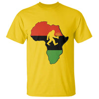 Funny Kwanzaa Bigfoot Lover T Shirt Festival Of Lights African Heritage Gift - Wonder Print Shop