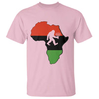 Funny Kwanzaa Bigfoot Lover T Shirt Festival Of Lights African Heritage Gift - Wonder Print Shop