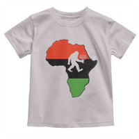 Funny Kwanzaa Bigfoot Lover Toddler T Shirt Festival Of Lights African Heritage Gift - Wonder Print Shop