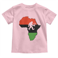 Funny Kwanzaa Bigfoot Lover Toddler T Shirt Festival Of Lights African Heritage Gift - Wonder Print Shop