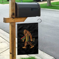 Funny Kwanzaa Bigfoot Lover Garden Flag African American Holiday Gift - Wonder Print Shop