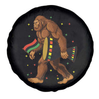 Funny Kwanzaa Bigfoot Lover Spare Tire Cover African American Holiday Gift - Wonder Print Shop