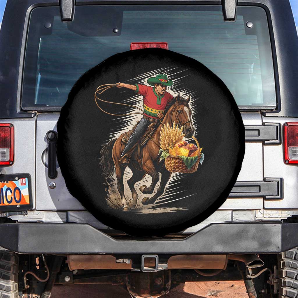 Kwanzaa Cowboy Spare Tire Cover Funny African American Festival Gift - Wonder Print Shop