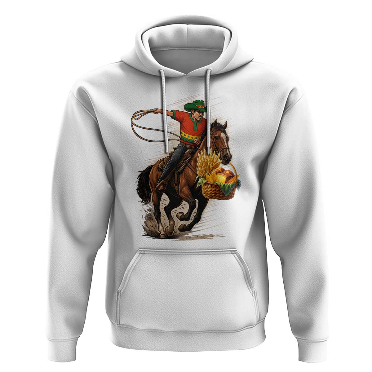 Kwanzaa Cowboy Hoodie Funny African American Festival Gift - Wonder Print Shop