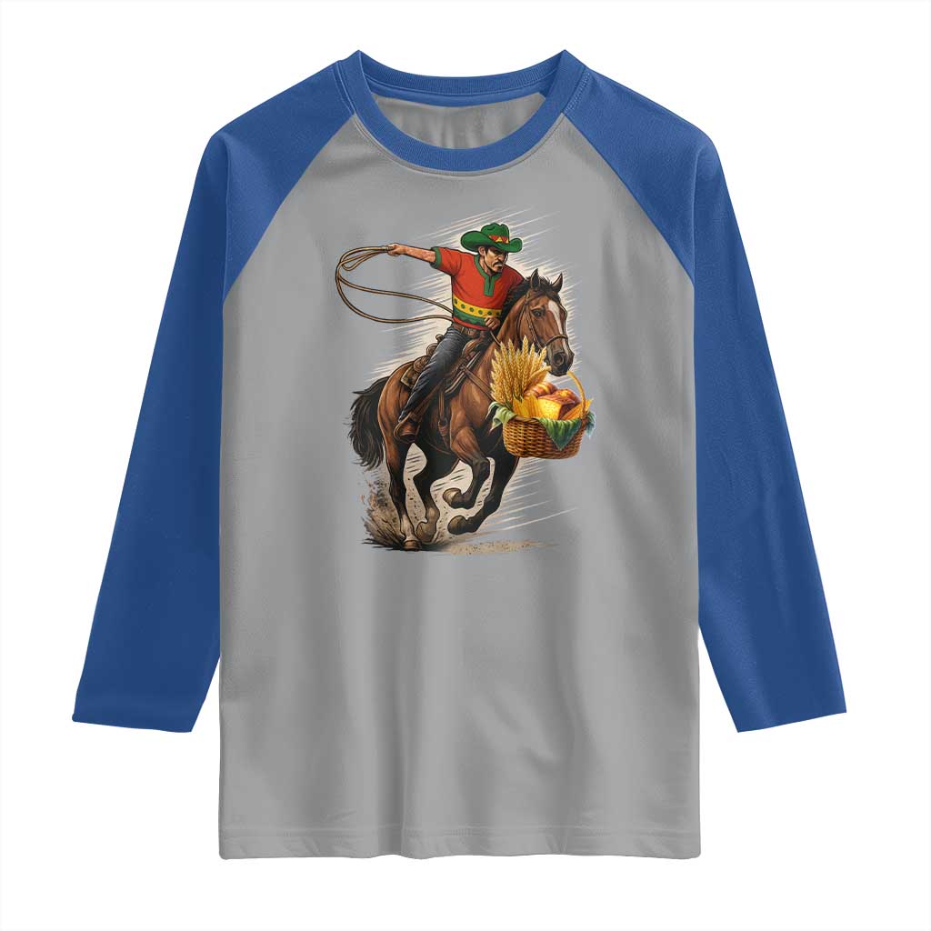 Kwanzaa Cowboy Raglan Shirt Funny African American Festival Gift - Wonder Print Shop