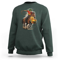 Kwanzaa Cowboy Sweatshirt Funny African American Festival Gift - Wonder Print Shop