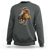 Kwanzaa Cowboy Sweatshirt Funny African American Festival Gift - Wonder Print Shop