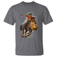 Kwanzaa Cowboy T Shirt Funny African American Festival Gift - Wonder Print Shop