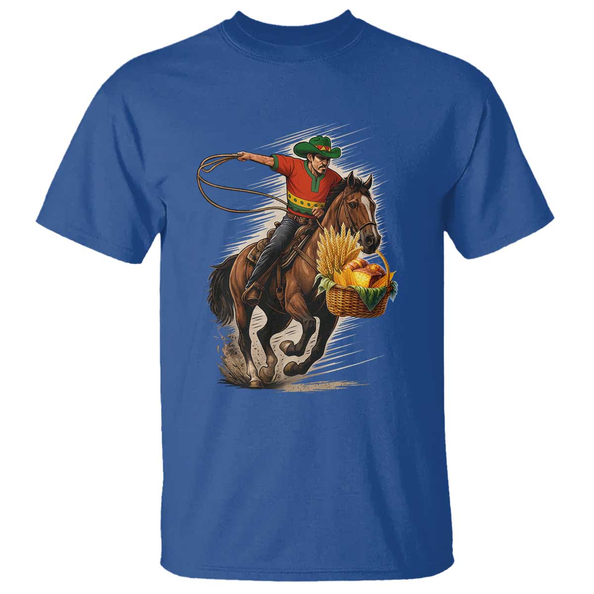 Kwanzaa Cowboy T Shirt Funny African American Festival Gift - Wonder Print Shop