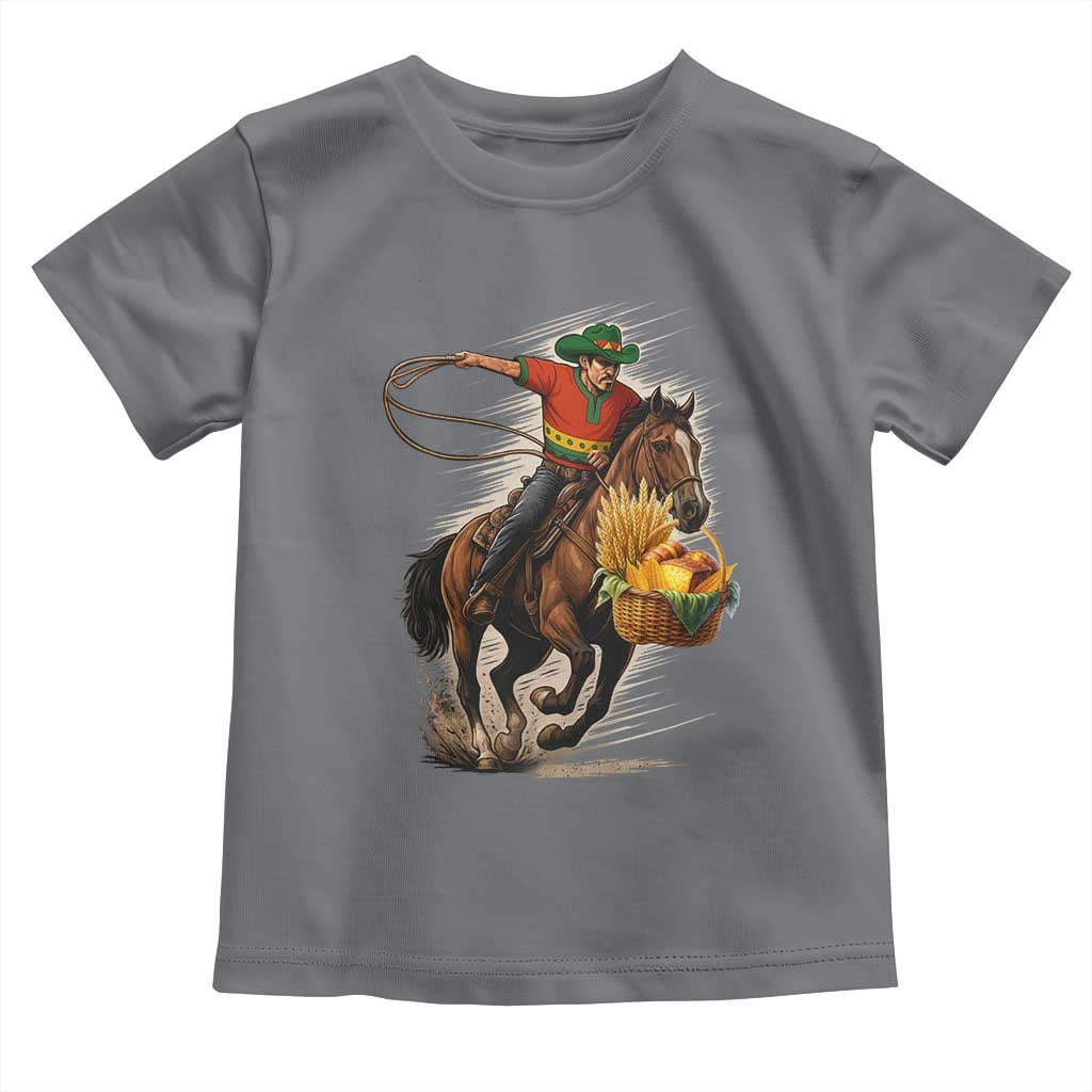 Kwanzaa Cowboy Toddler T Shirt Funny African American Festival Gift - Wonder Print Shop