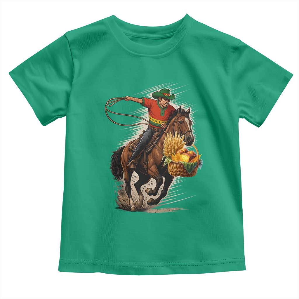 Kwanzaa Cowboy Toddler T Shirt Funny African American Festival Gift - Wonder Print Shop