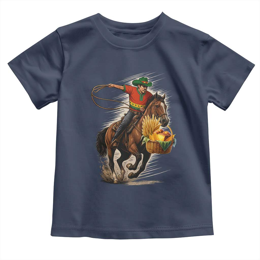 Kwanzaa Cowboy Toddler T Shirt Funny African American Festival Gift - Wonder Print Shop