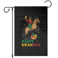 Happy Kwanzaa Cowboy Garden Flag Funny African Holiday Gift - Wonder Print Shop