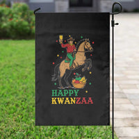 Happy Kwanzaa Cowboy Garden Flag Funny African Holiday Gift - Wonder Print Shop