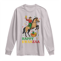 Happy Kwanzaa Cowboy Long Sleeve Shirt Funny African Holiday Gift - Wonder Print Shop