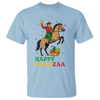 Happy Kwanzaa Cowboy T Shirt Funny African Holiday Gift - Wonder Print Shop