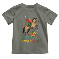 Happy Kwanzaa Cowboy Toddler T Shirt Funny African Holiday Gift - Wonder Print Shop