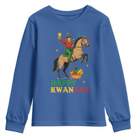 Happy Kwanzaa Cowboy Youth Sweatshirt Funny African Holiday Gift - Wonder Print Shop