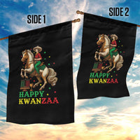 Happy Kwanzaa Cowgirl Garden Flag Funny African American Festival Gift - Wonder Print Shop