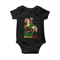 Happy Kwanzaa Cowgirl Baby Onesie Funny African American Festival Gift - Wonder Print Shop