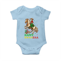 Happy Kwanzaa Cowgirl Baby Onesie Funny African American Festival Gift - Wonder Print Shop
