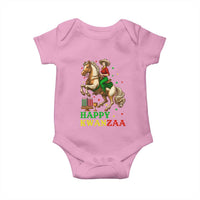 Happy Kwanzaa Cowgirl Baby Onesie Funny African American Festival Gift - Wonder Print Shop