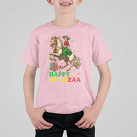 Happy Kwanzaa Cowgirl T Shirt For Kid Funny African American Festival Gift - Wonder Print Shop