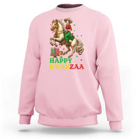Happy Kwanzaa Cowgirl Sweatshirt Funny African American Festival Gift - Wonder Print Shop