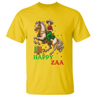Happy Kwanzaa Cowgirl T Shirt Funny African American Festival Gift - Wonder Print Shop