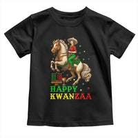 Happy Kwanzaa Cowgirl Toddler T Shirt Funny African American Festival Gift - Wonder Print Shop