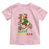 Happy Kwanzaa Cowgirl Toddler T Shirt Funny African American Festival Gift - Wonder Print Shop