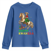 Happy Kwanzaa Cowgirl Youth Sweatshirt Funny African American Festival Gift - Wonder Print Shop