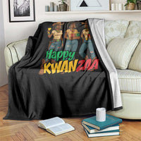 Happy Kwanzaa Cowgirl Throw Blanket Festival Of Lights African Heritage Gift - Wonder Print Shop