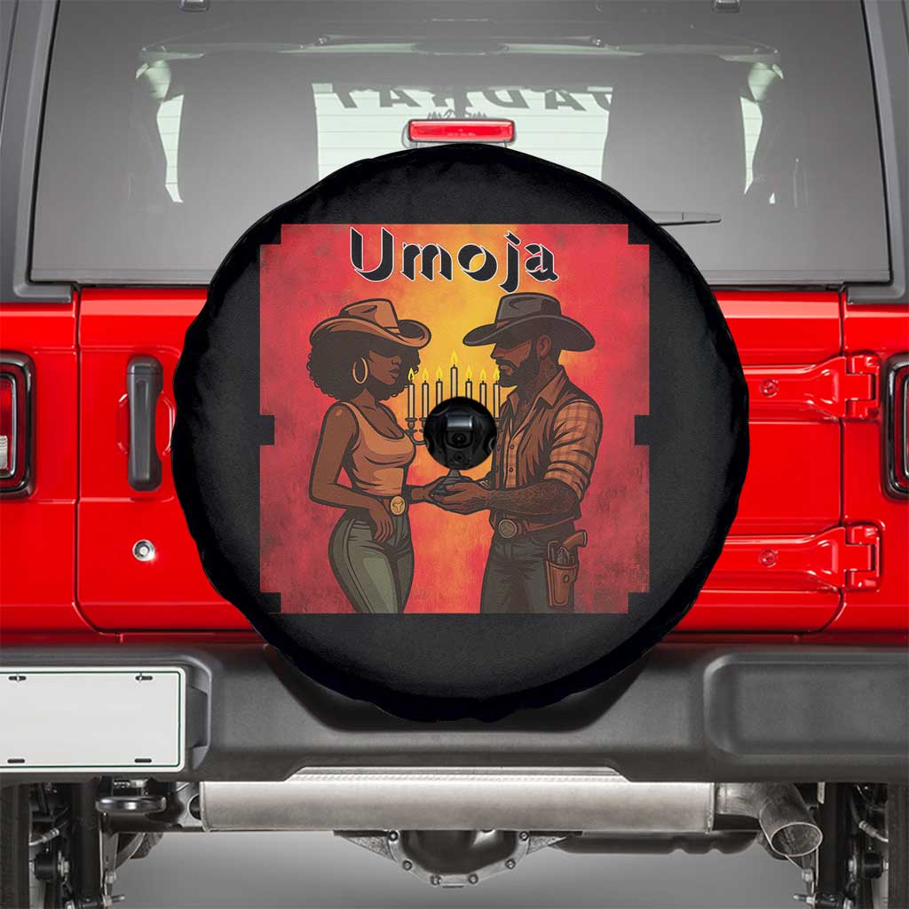 Kwanzaa Umoja Togetherness Spare Tire Cover Cowboy Cowgirl African Heritage Gift - Wonder Print Shop