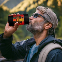 Kwanzaa Umoja Togetherness 4 in 1 Can Cooler Tumbler Cowboy Cowgirl African Heritage Gift - Wonder Print Shop