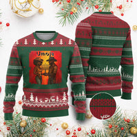 Kwanzaa Umoja Togetherness Ugly Christmas Sweater Cowboy Cowgirl African Heritage Gift - Wonder Print Shop