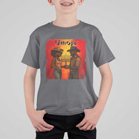 Kwanzaa Umoja Togetherness T Shirt For Kid Cowboy Cowgirl African Heritage Gift - Wonder Print Shop