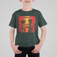 Kwanzaa Umoja Togetherness T Shirt For Kid Cowboy Cowgirl African Heritage Gift - Wonder Print Shop