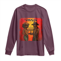 Kwanzaa Umoja Togetherness Long Sleeve Shirt Cowboy Cowgirl African Heritage Gift - Wonder Print Shop