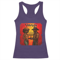 Kwanzaa Umoja Togetherness Racerback Tank Top Cowboy Cowgirl African Heritage Gift - Wonder Print Shop
