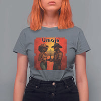 Kwanzaa Umoja Togetherness T Shirt For Women Cowboy Cowgirl African Heritage Gift - Wonder Print Shop
